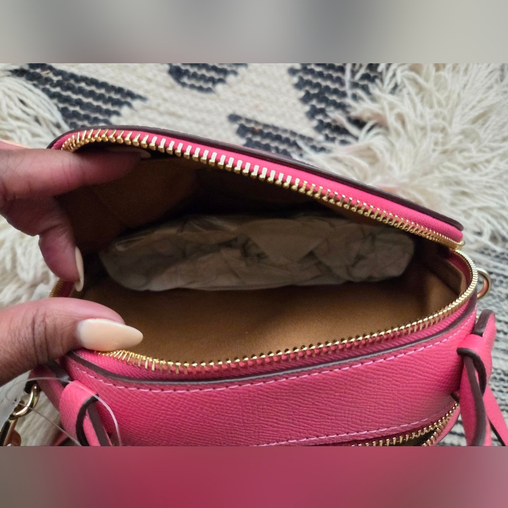 NWT Pink Coach Serena Satchel - Picture 11 of 14